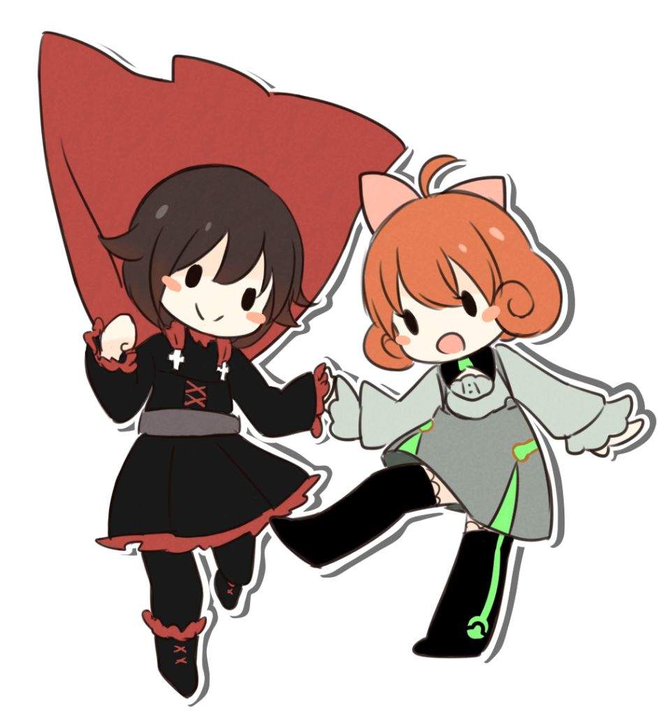 【rwby】精美人物图包 (penny&ruby篇)