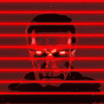 giphy合作,在平台上投放了6款基于终结者系列电影和漫画经典片段的gif