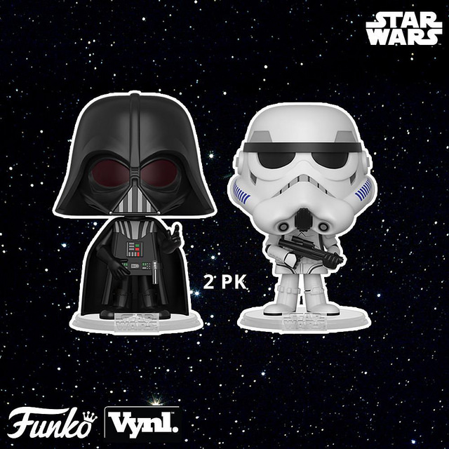 funko《星球大战》达斯·维达&帝国风暴兵 q版玩具公布