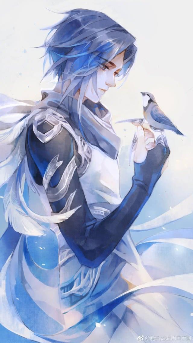 秦时明月白凤插画:我和你的速度一样快，但有个很大的区别，我更帅