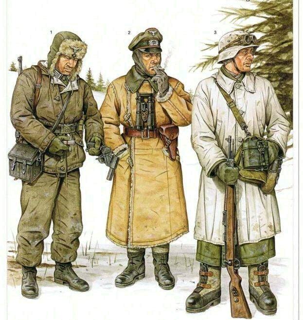 二战德军军服以及单兵装备图册——东线
