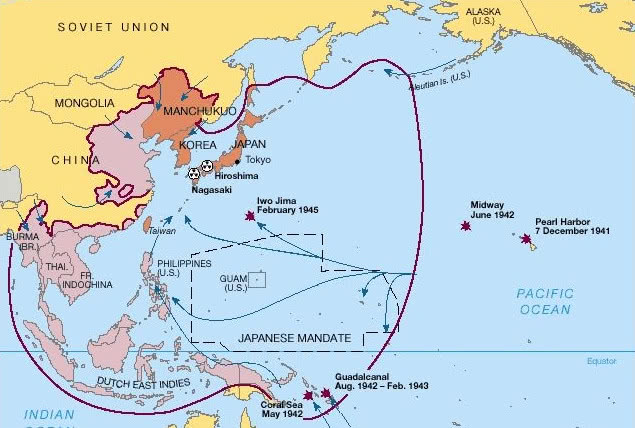 700万平方公里,人口近5亿!1942年日本鼎盛时期有多强?