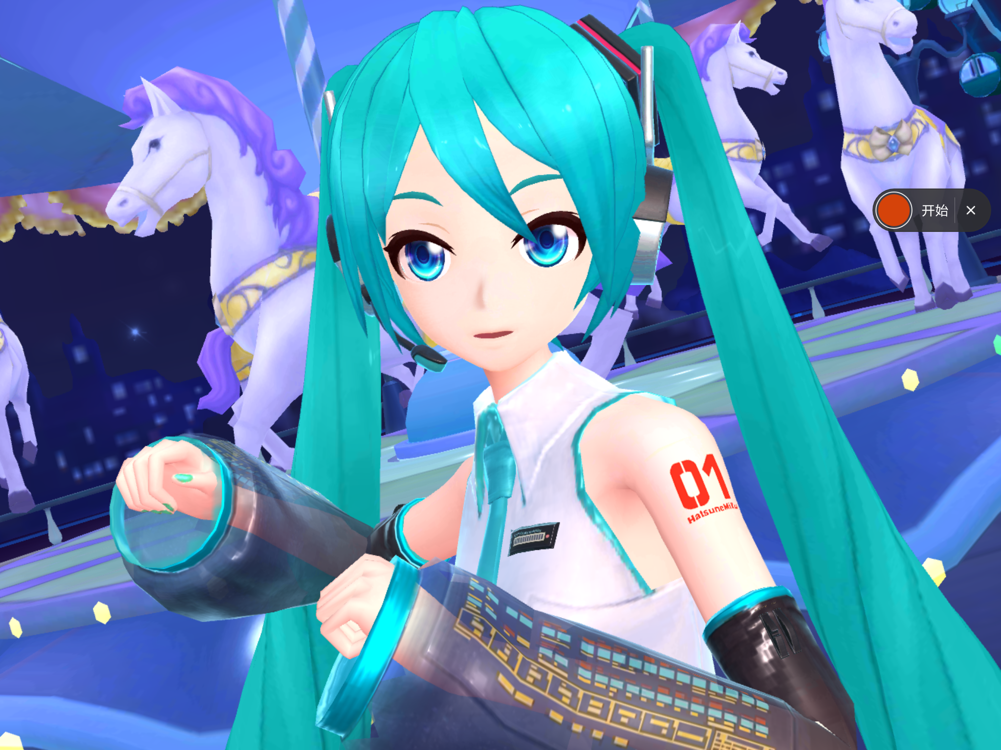 初音未来梦幻歌姬 鉴赏模式截图(初音未来)