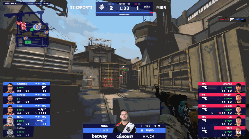 cs:go天才选手:波黑全能王niko