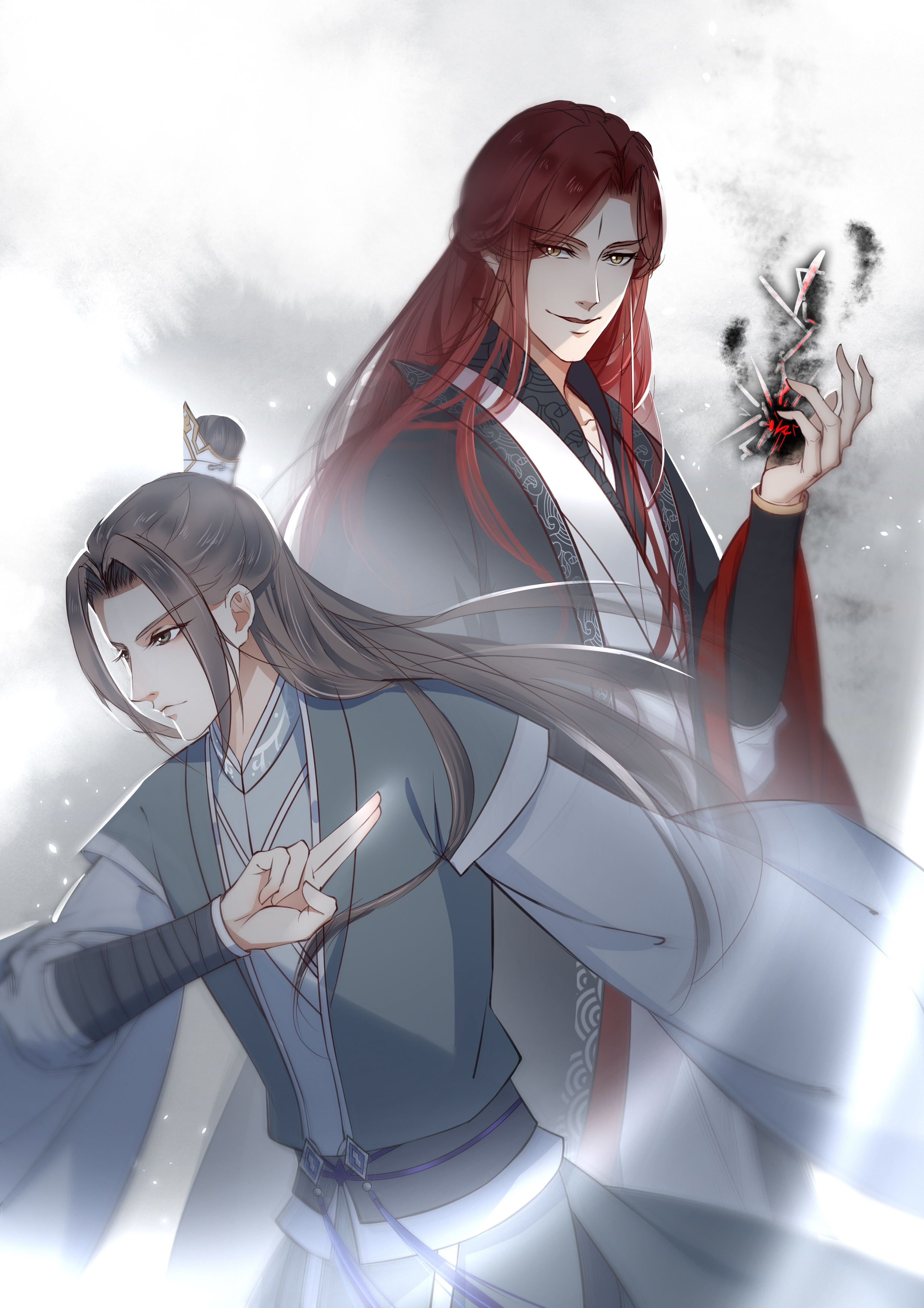 作为一部触及"真爱"题材的漫画,在融合了古风与玄幻色彩之上,双男主更