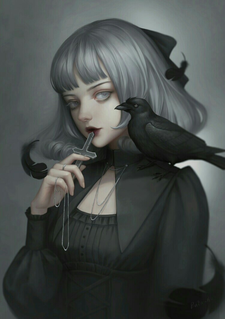二次元精选壁纸39(哥特式少女风格)