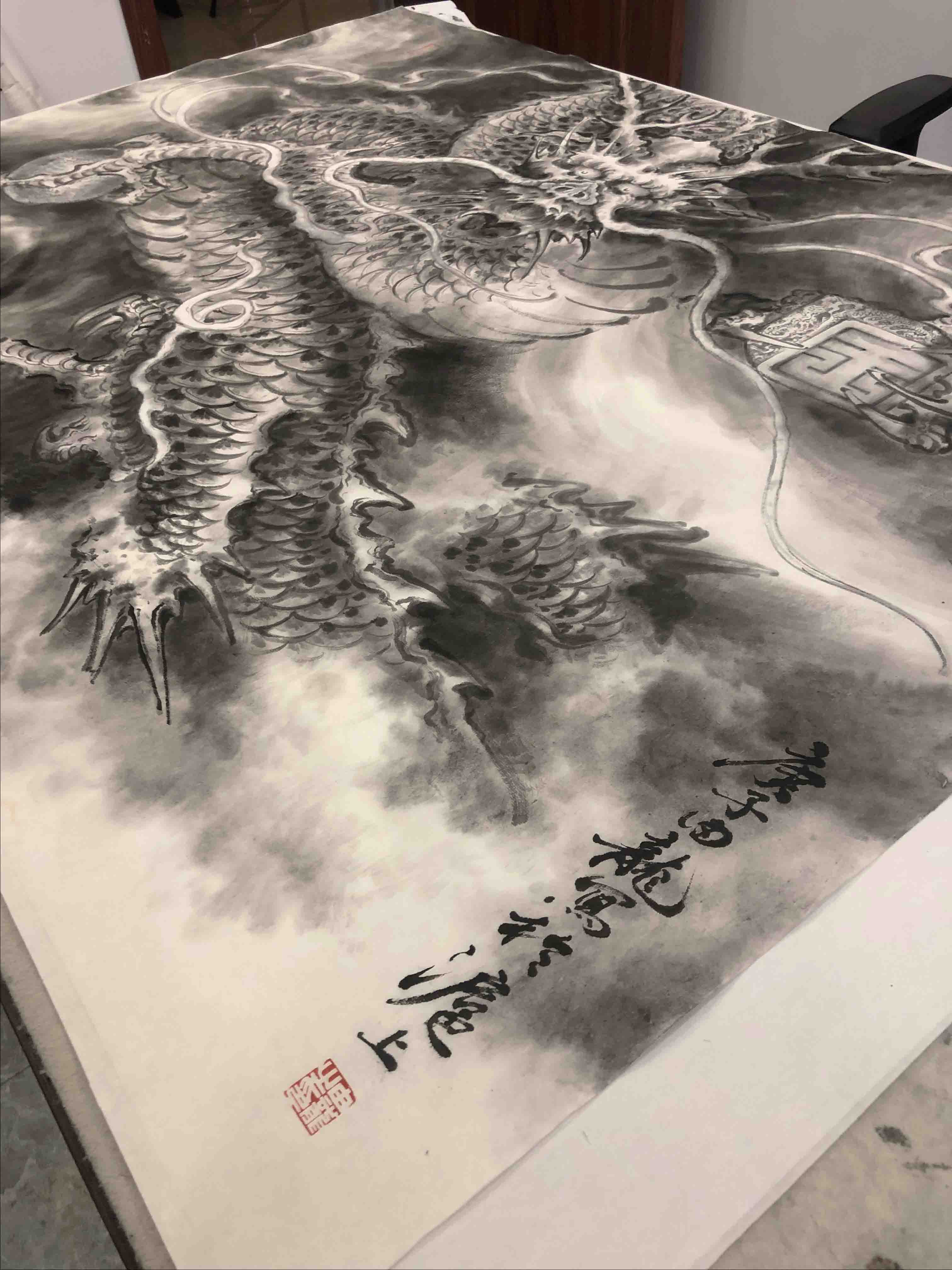 中国龙之《正龙图》台湾同胞的定制