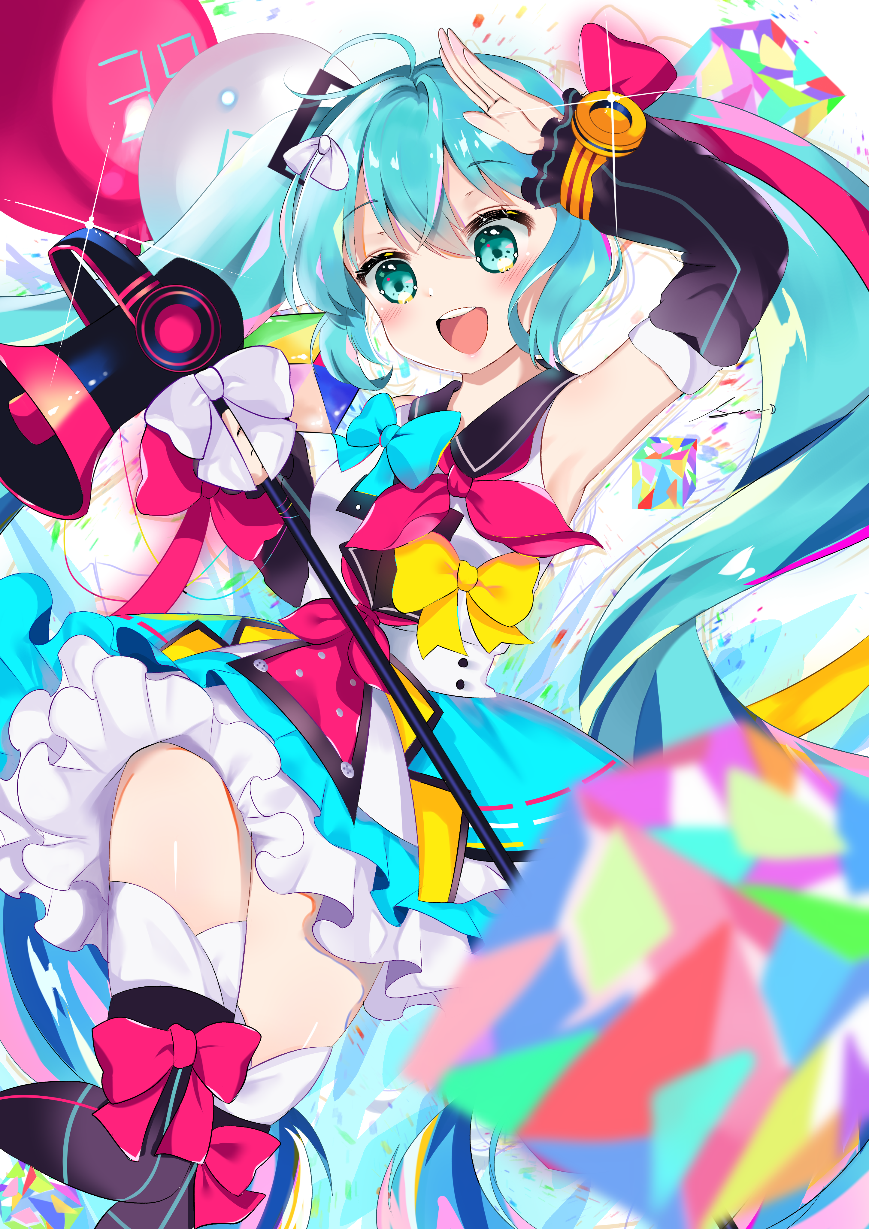 初音未来 东方栀子 高清原图加出处