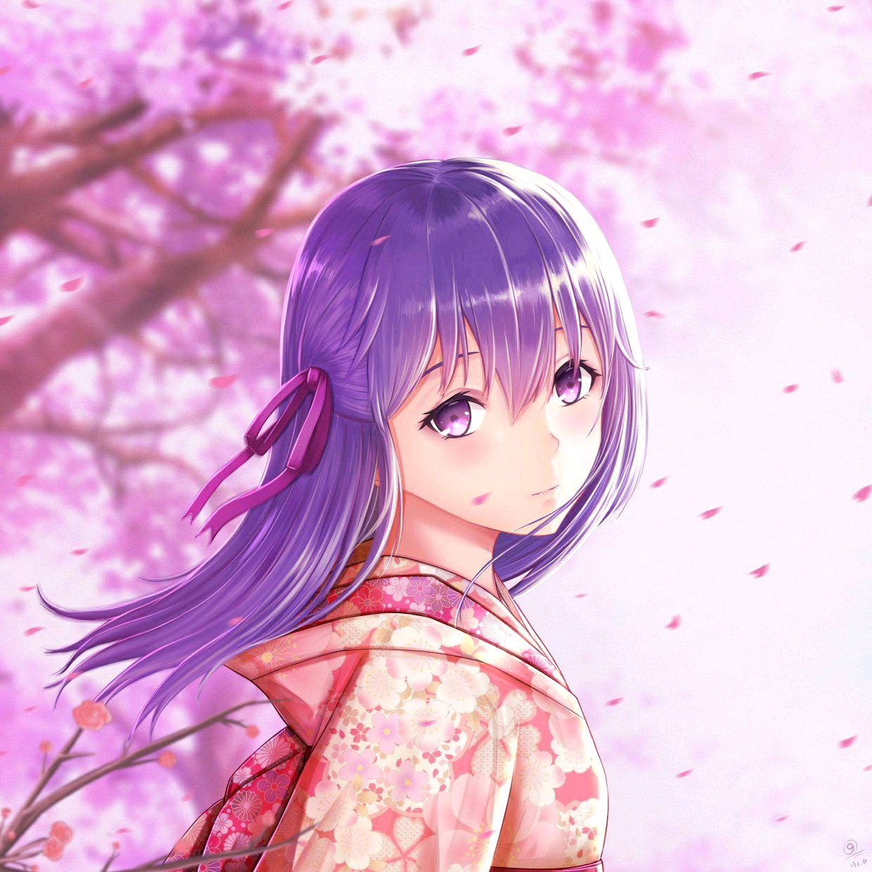 【fate】间桐樱 动漫壁纸