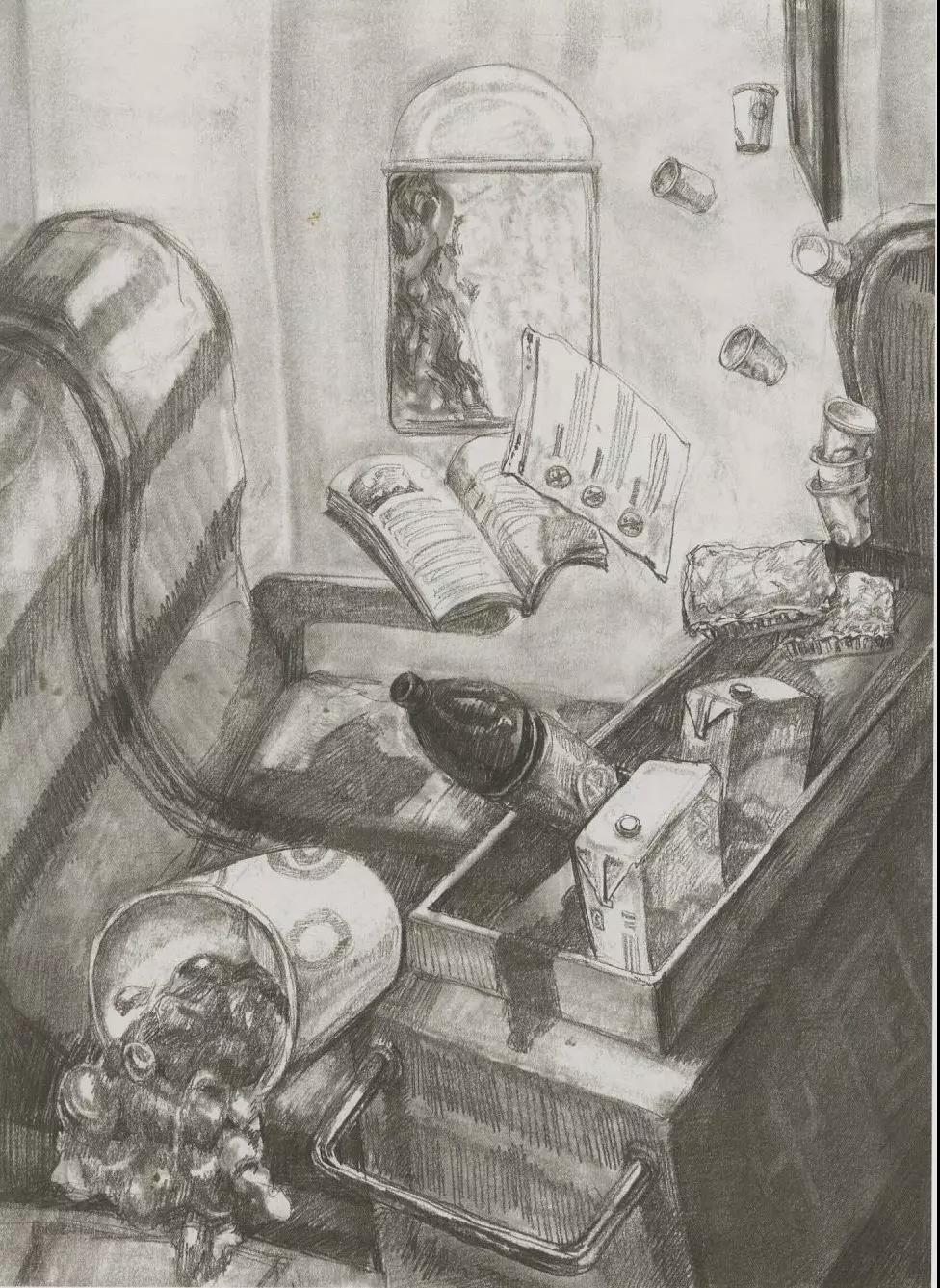 清华设计素描高分卷来袭