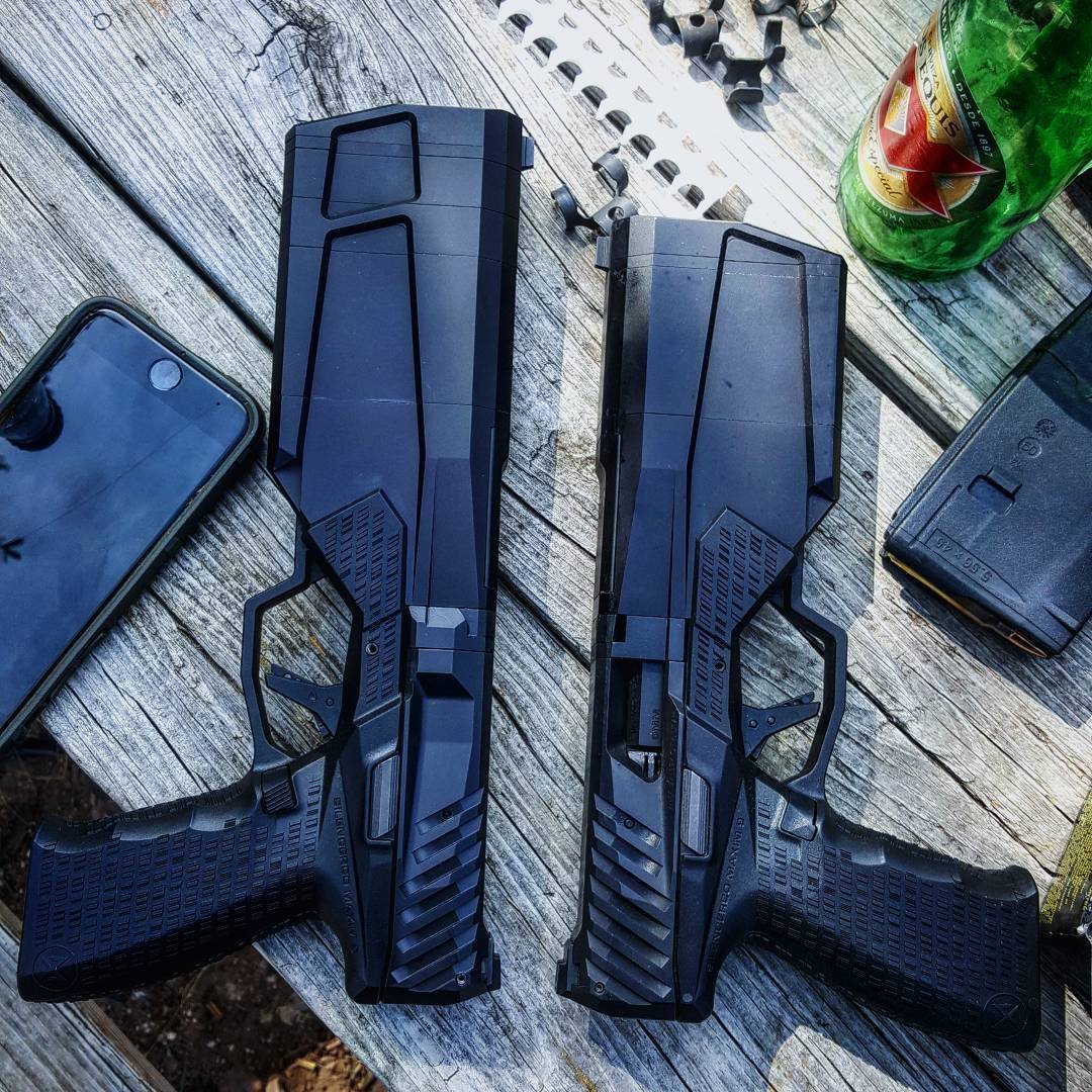 maxim9一体式消音手枪介绍科幻风十足