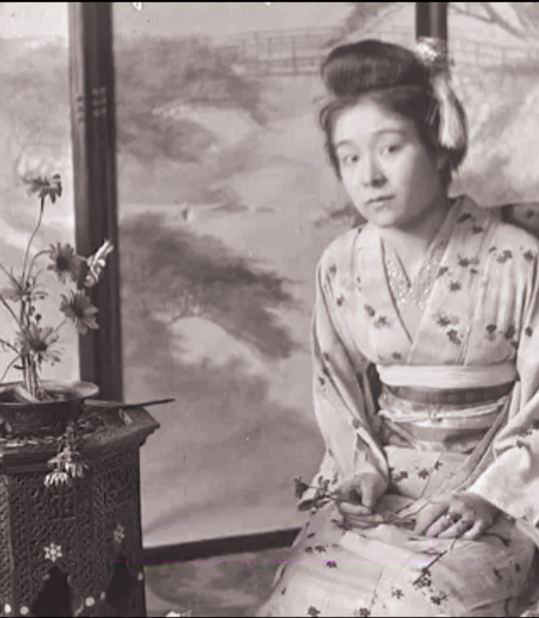 【中国.清朝】裕容龄(1889～1973):《蝴蝶仙子舞双剑》