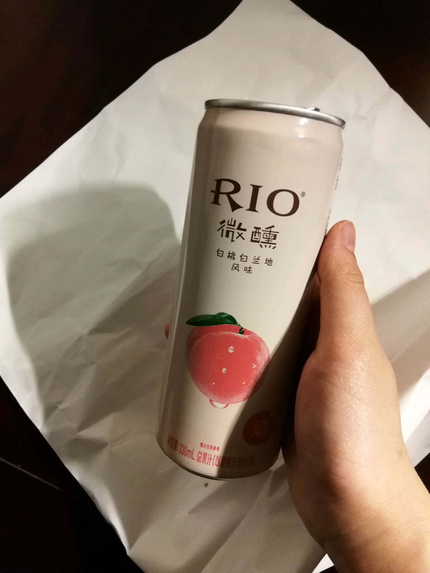 rio微醺白桃白兰地