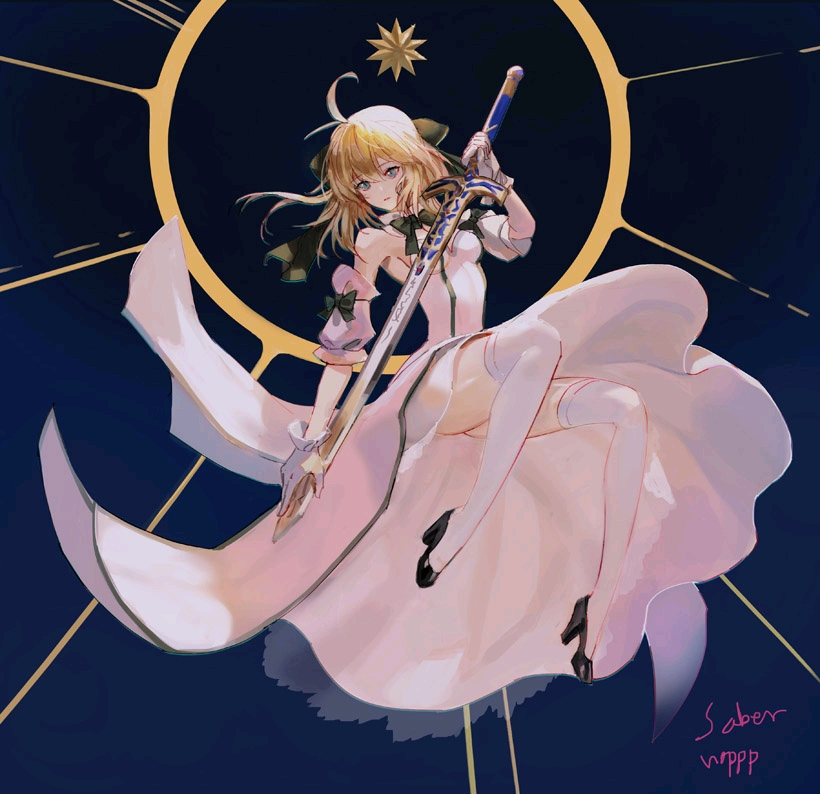 [fgo/动漫美图]阿尔托莉雅·潘德拉贡〔lily〕美图(二