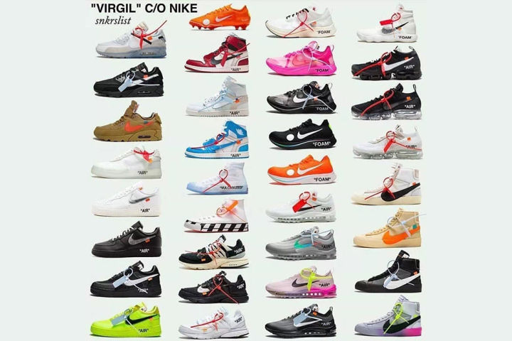 逢发必火的联名潮鞋——off-white x nike 联名款究竟