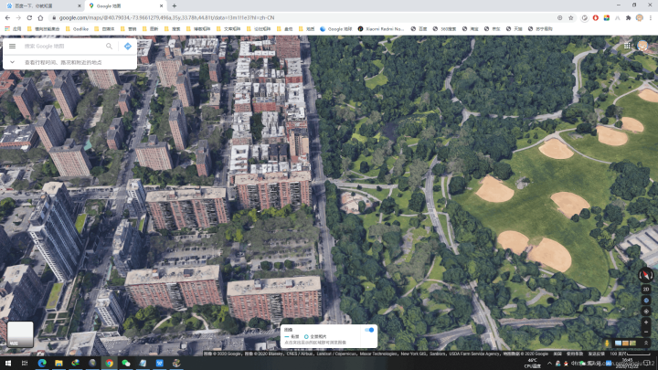 谷歌地球替代软件高清卫星影像3d地形街景地图城市实景模型查看方法都