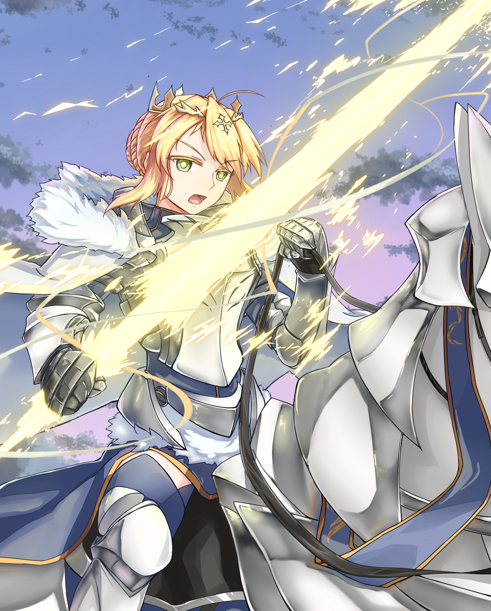 fgo 高清.插图 【三百四十九】阿尔托利亚·潘德拉贡