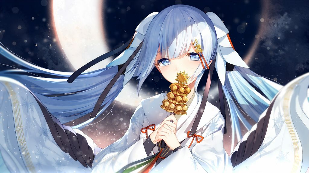 手机壁纸初音未来系列雪初音第二期byb站盐泽2020年12月19日