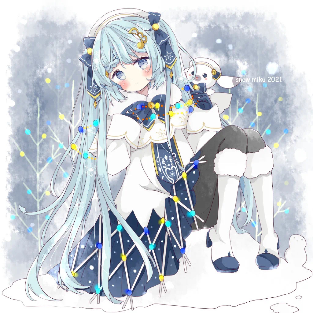 p站美图初音未来雪未来2021壁纸特辑
