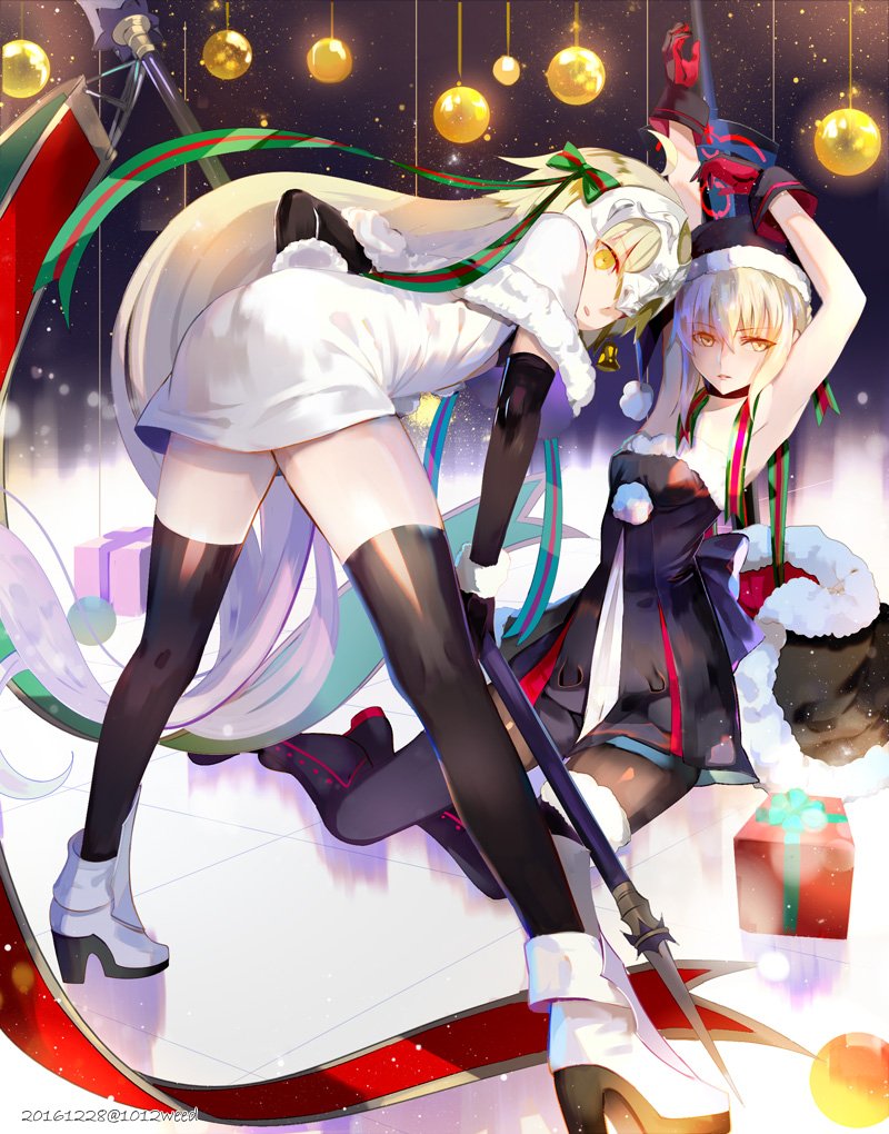 贞德·alter·圣诞·lily