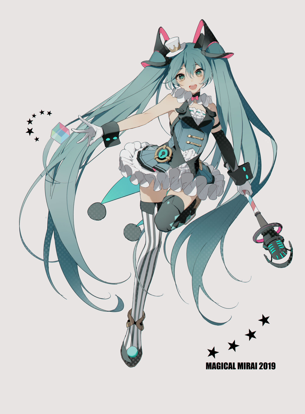 搬运丨织布机loom笔下的初音未来含镜音