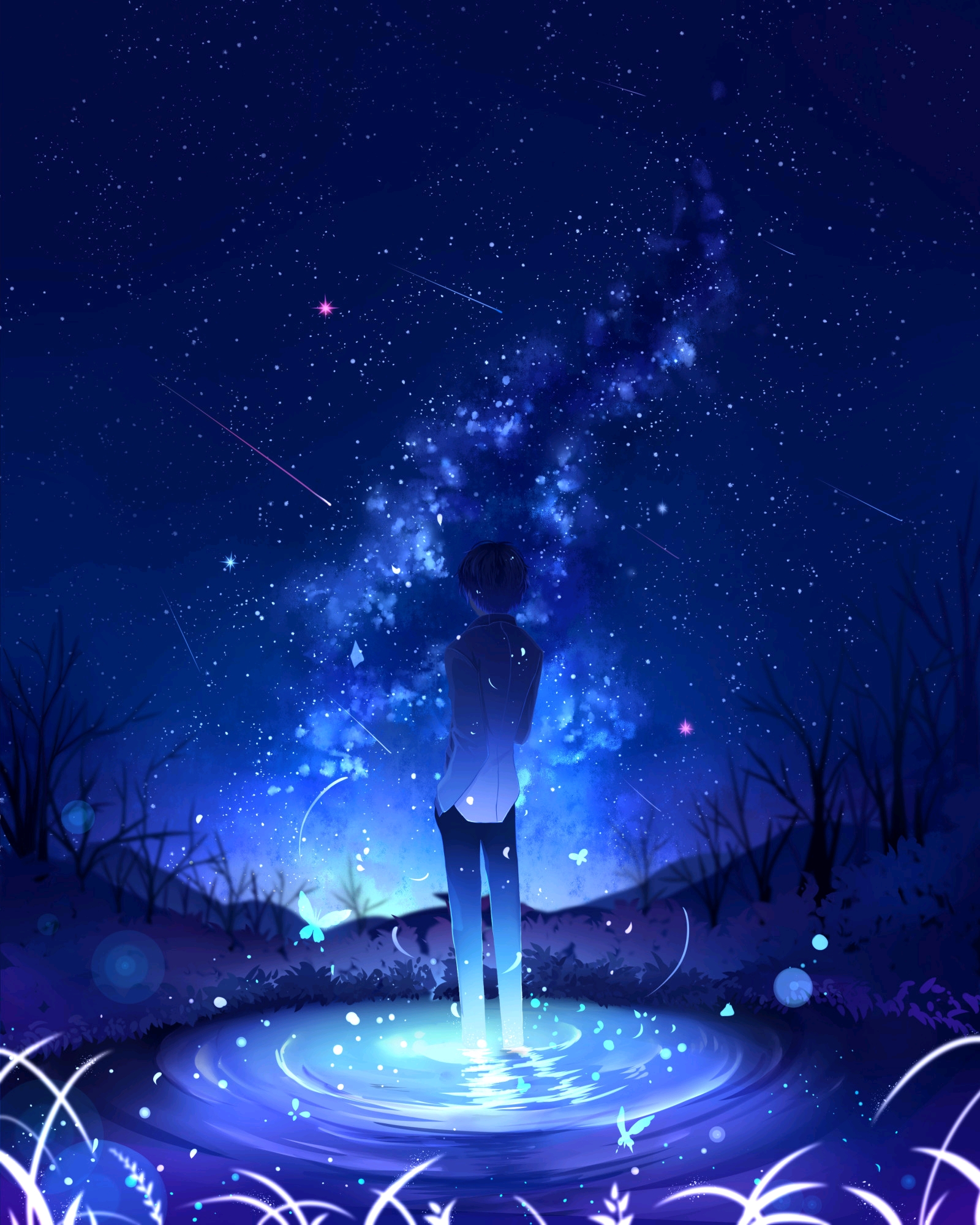 〔星空情头〕专题动漫美图收藏向/虽此不相邻,共愿星空之下.