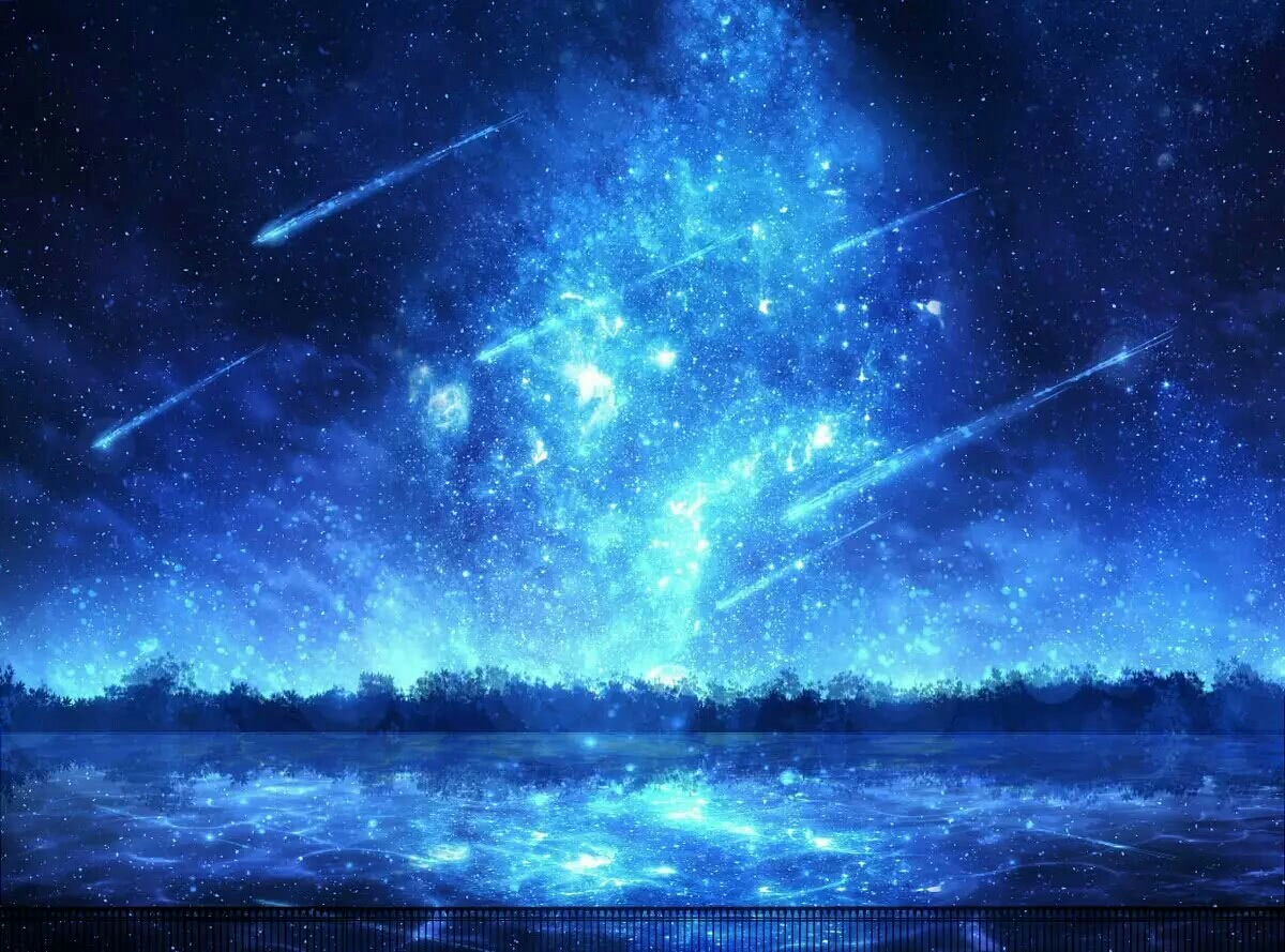 月夜 星空