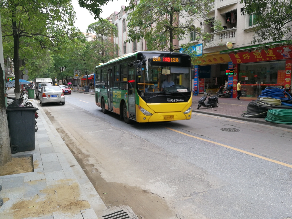 科技 汽车 广州市南沙区各公交线路的前世今生 南18/南19:(南沙湾循环