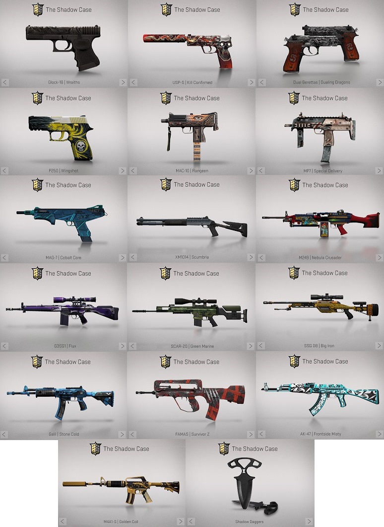 csgo皮肤鉴赏m4a1金蛇缠绕