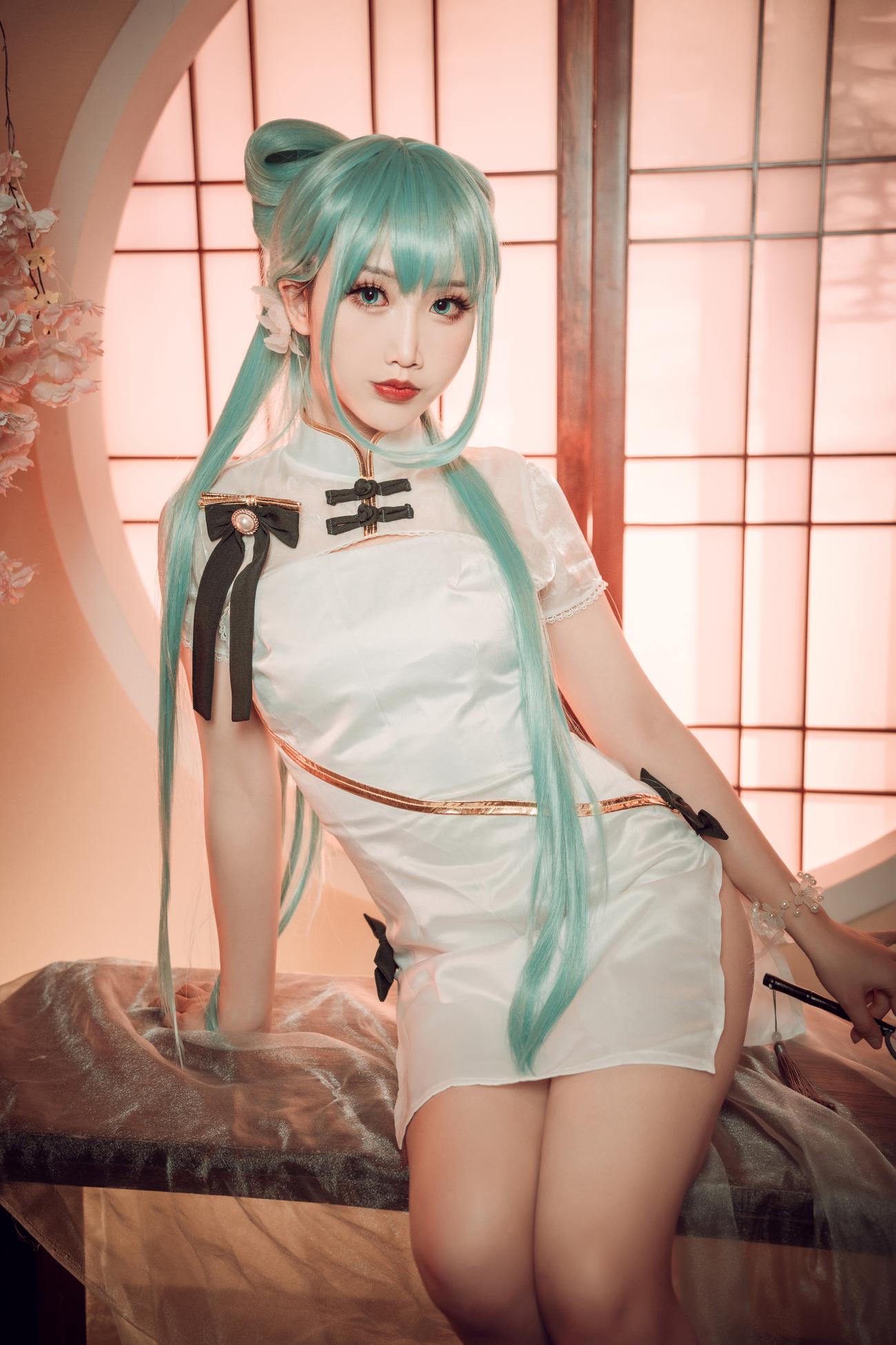 经典cosplay | 初音-旗袍:如果可以,我想再爱一次.