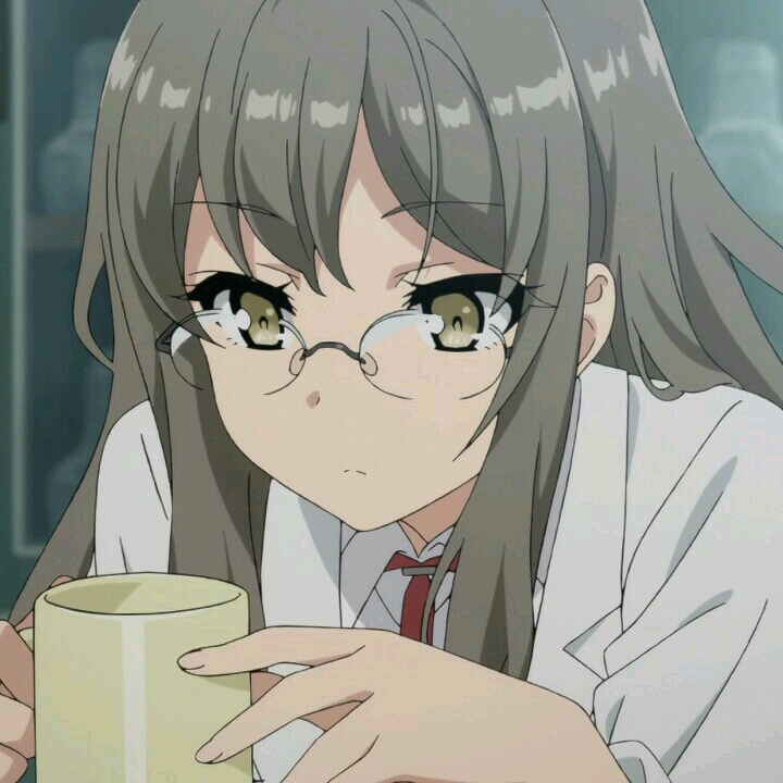 青春猪头少年不会梦到兔女郎学姐双叶理央自截头像