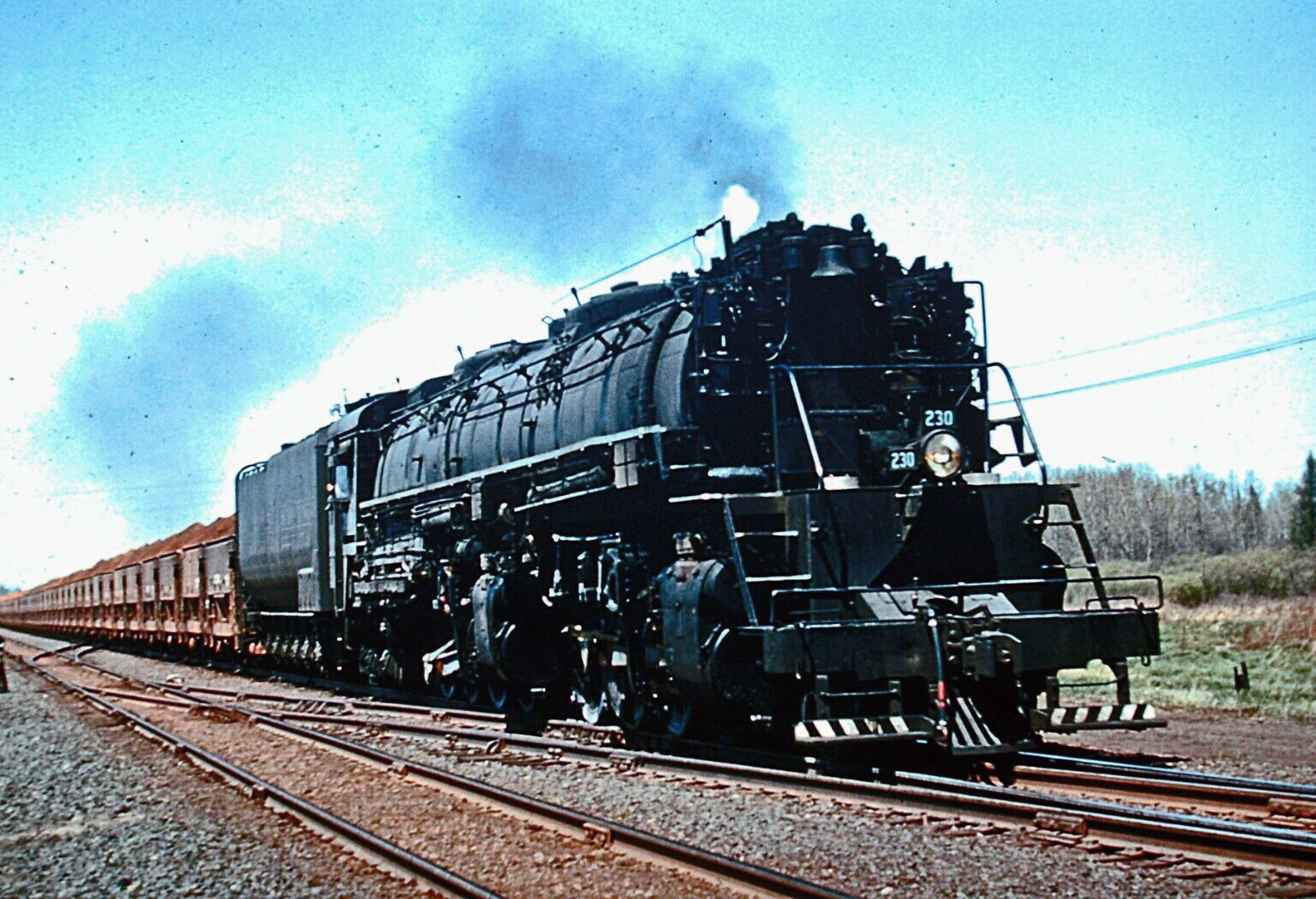 采用"黄石"轮式的美国杜鲁斯-梅萨比铁矿区铁路m-3型和m-4型蒸汽机车