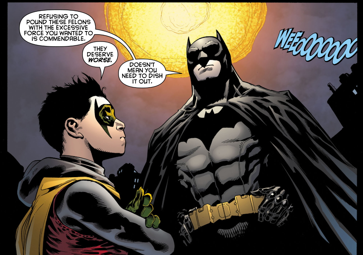 蝙蝠侠的亲儿子韦恩家族中真正的天才达米安为啥长歪了