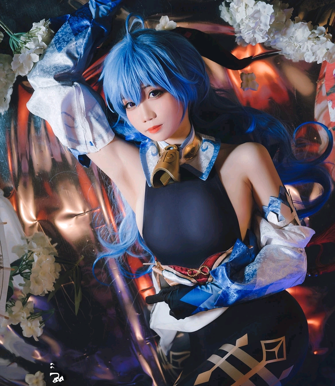 琉璃百合!《原神》甘雨