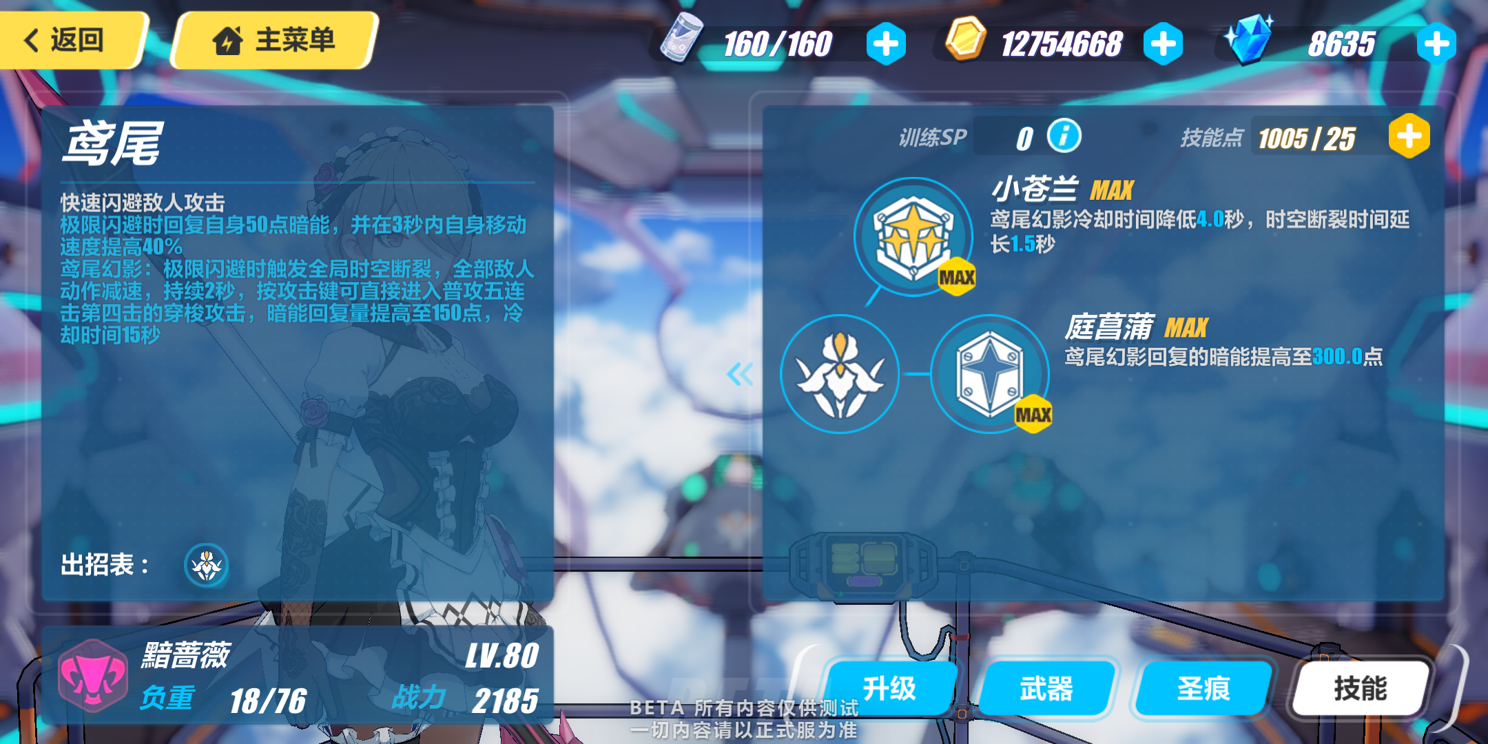 闪避技能