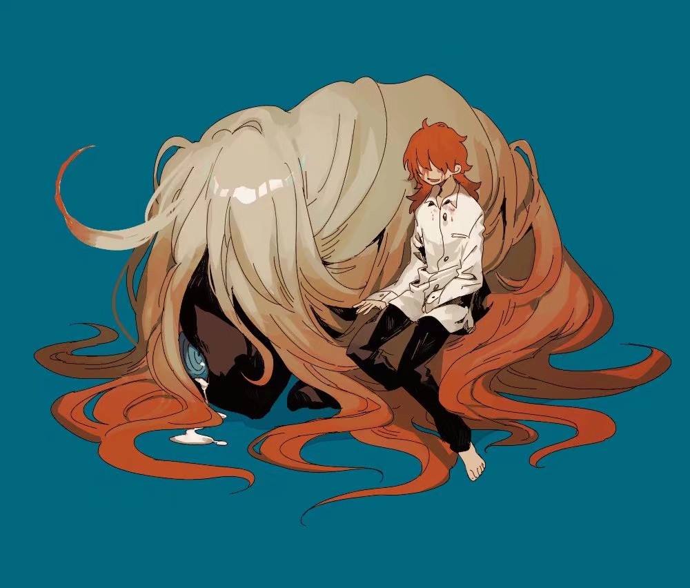 暗系插画!#病娇向