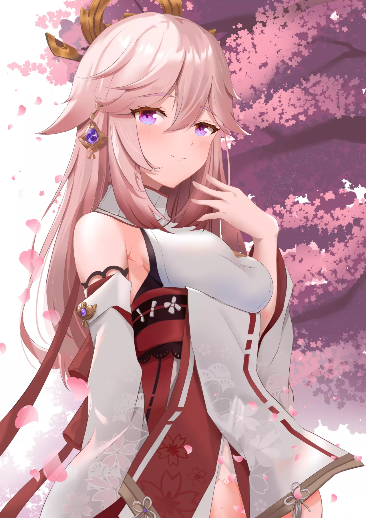原神八重神子精美壁纸无水印