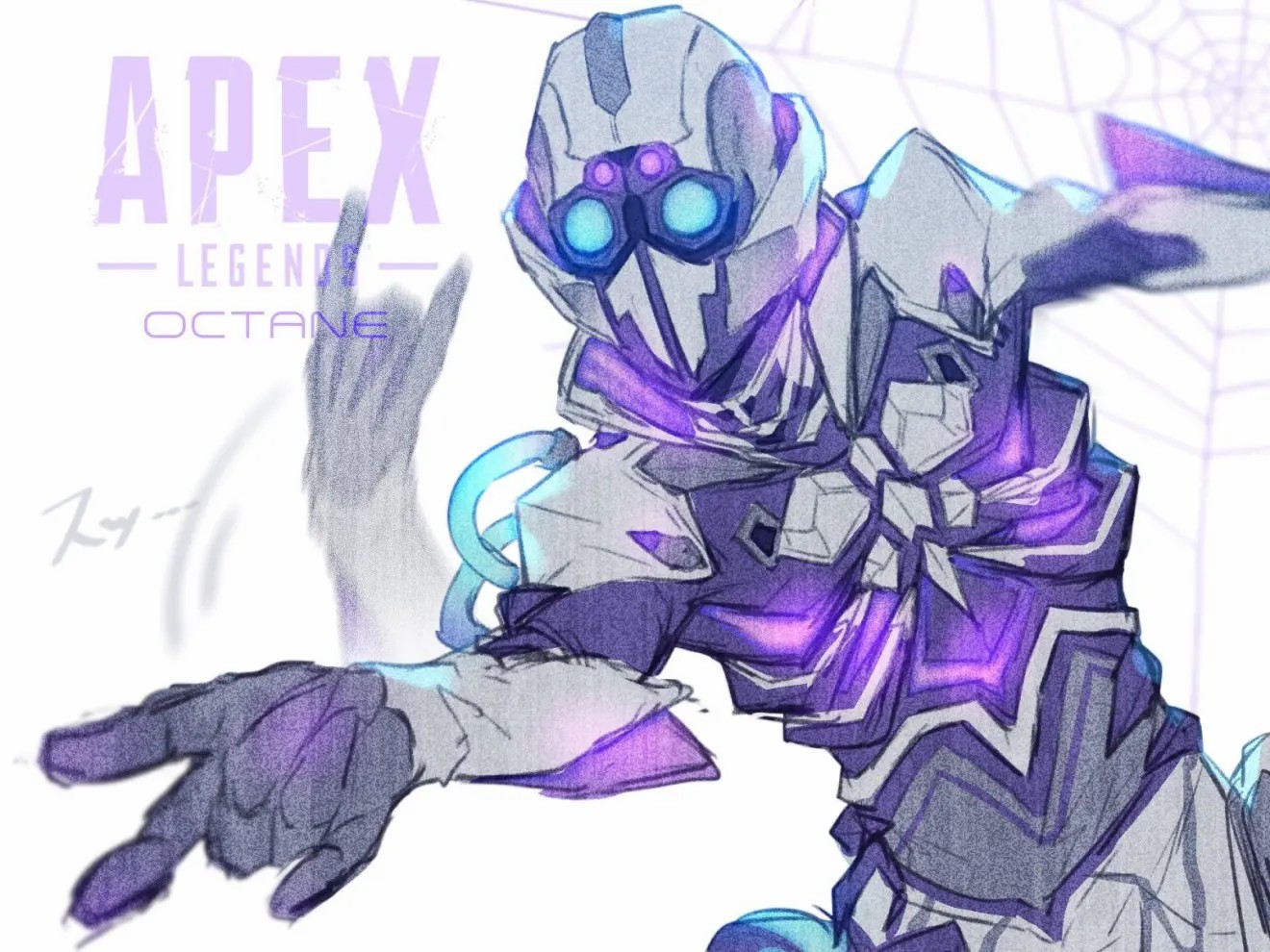apex英雄-apex同人画#06-动力小子