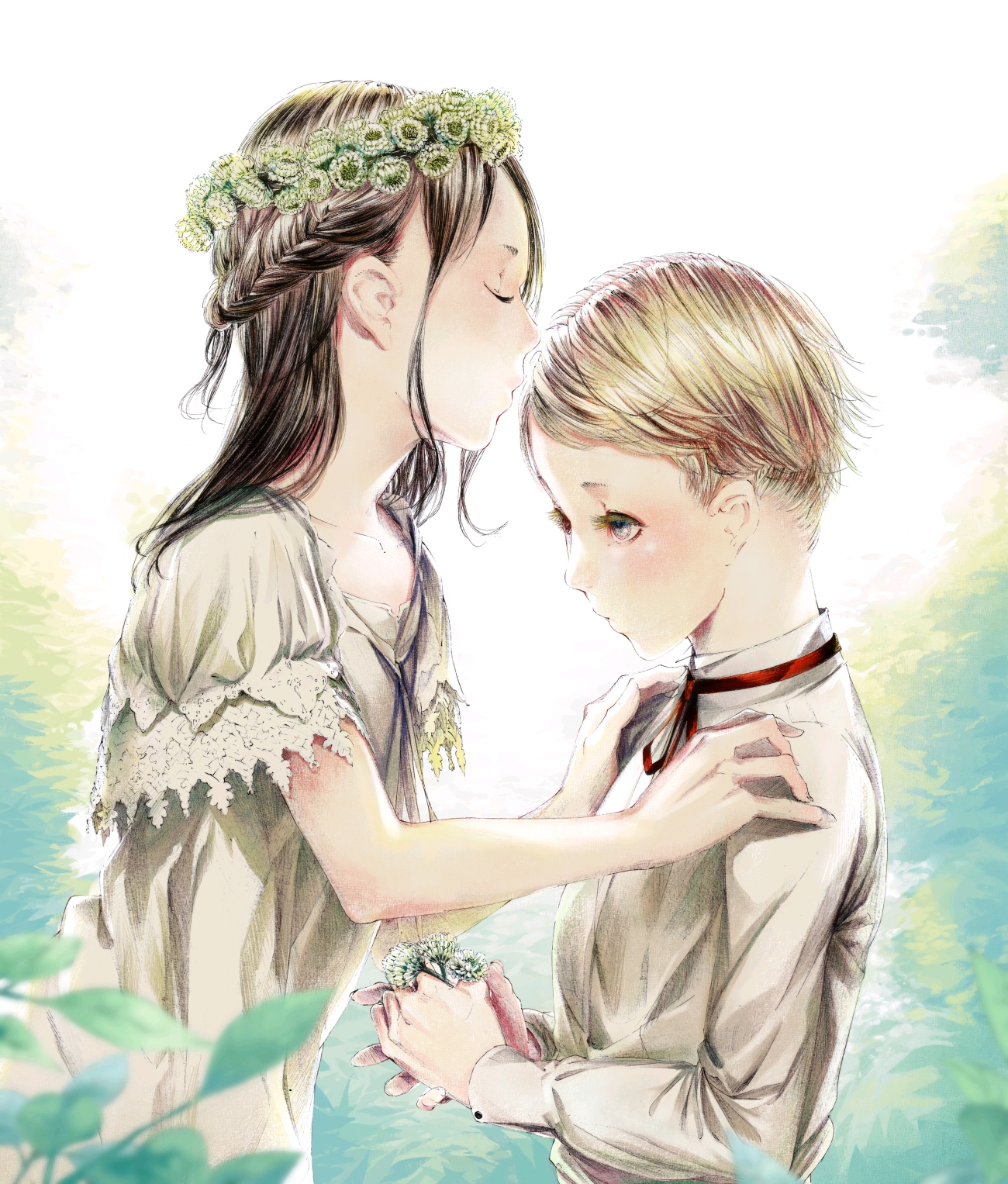 传达吧心情「亲额头」插画特辑 2021.10.18
