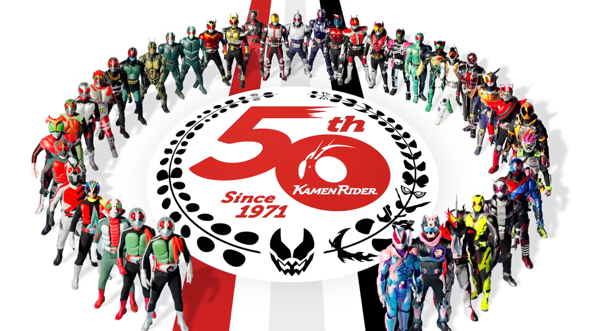 假面骑士50周年纪念截图电脑壁纸