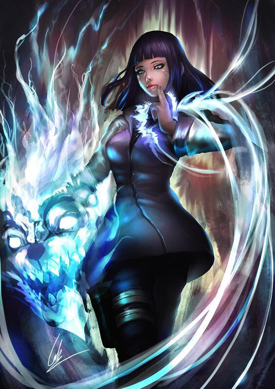 火影忍者の日向雏田壁纸