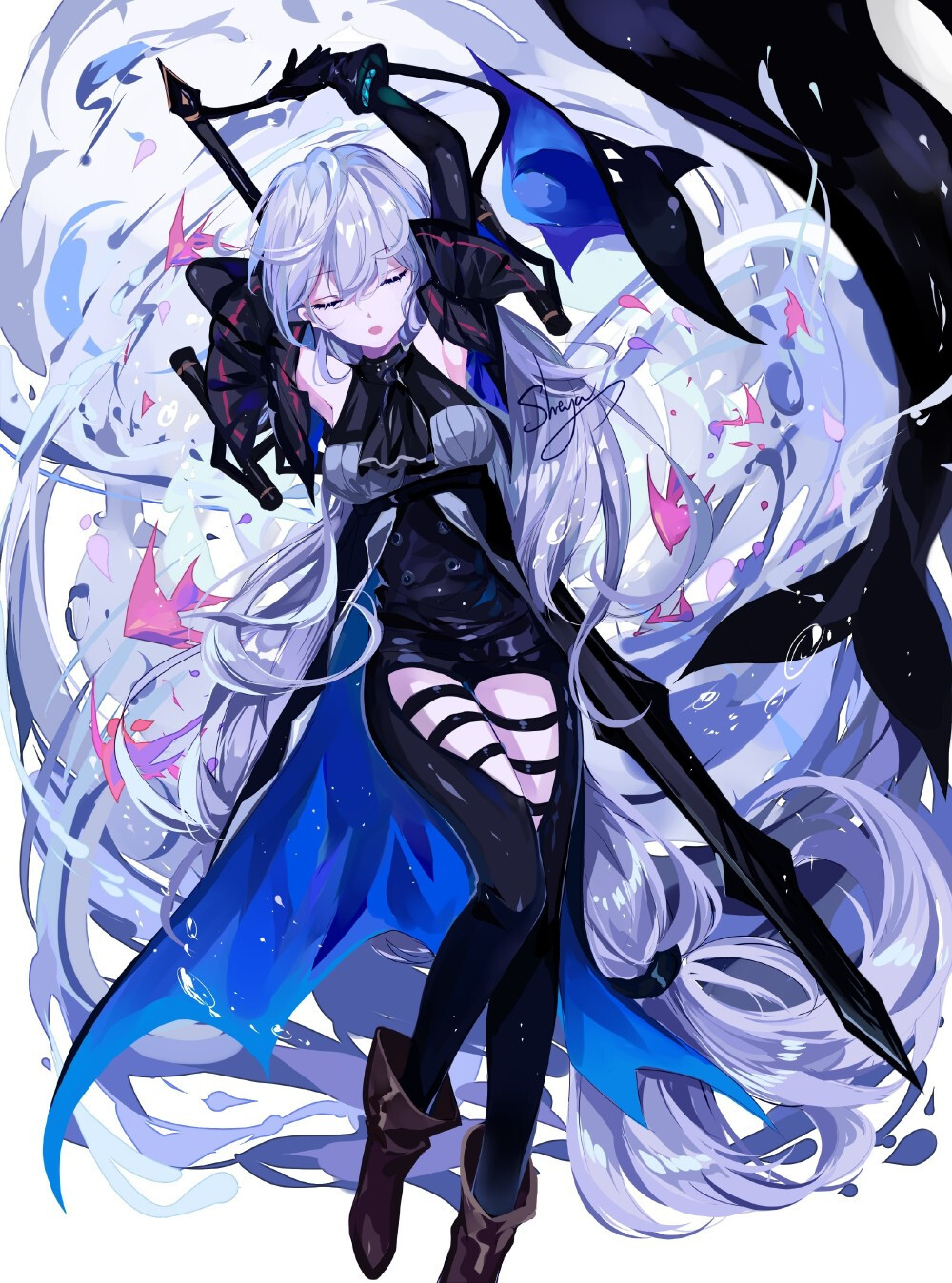 手机壁纸|二次元少女竖屏壁纸第14期 by:b站盐泽 2021
