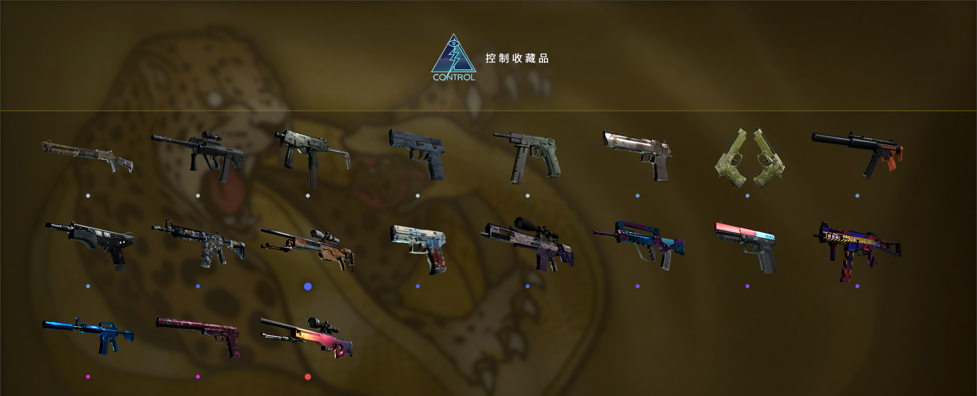 csgo狂牙大行动:红白蓝三色m4a1盘点,哪个是你的最爱
