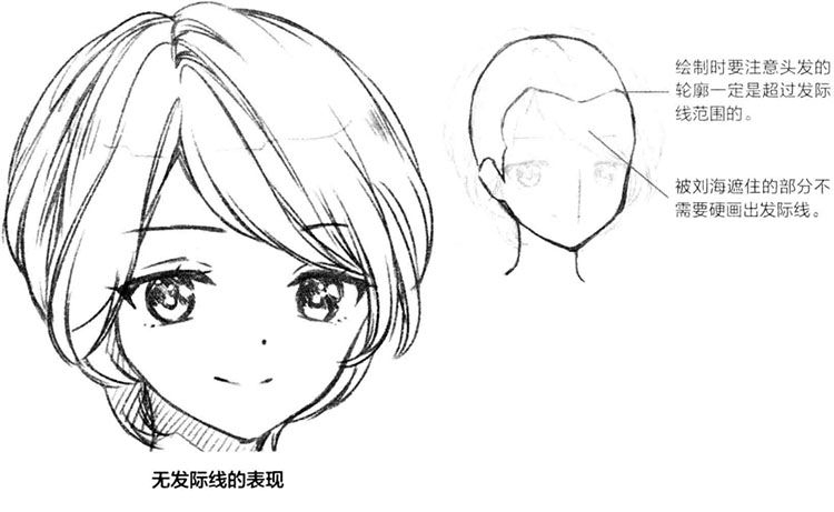 头发的画法(通俗易懂)
