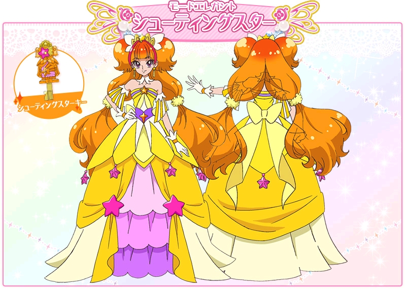 动画 动漫资讯 公主光之美少女 变身咒语:"precure princess engage!