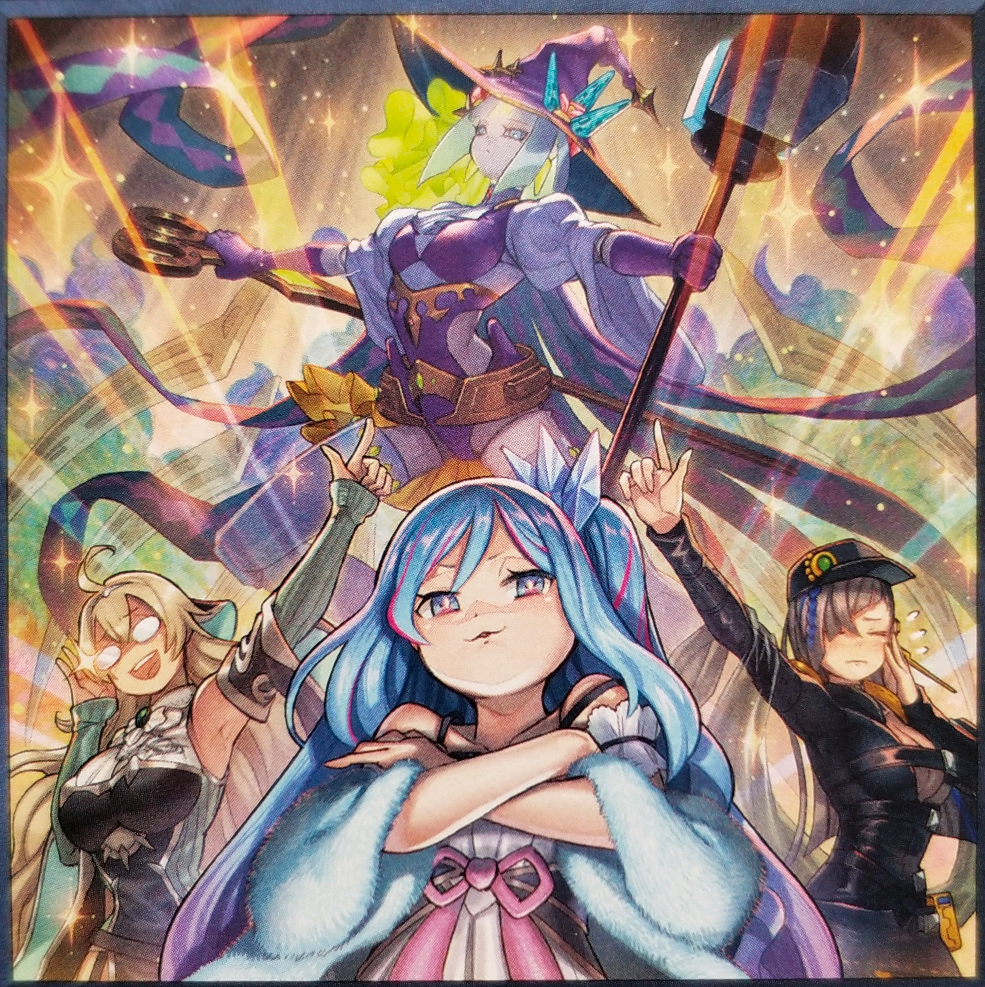 游戏王卡图超清摄影魔女术魔女工艺魔女工坊