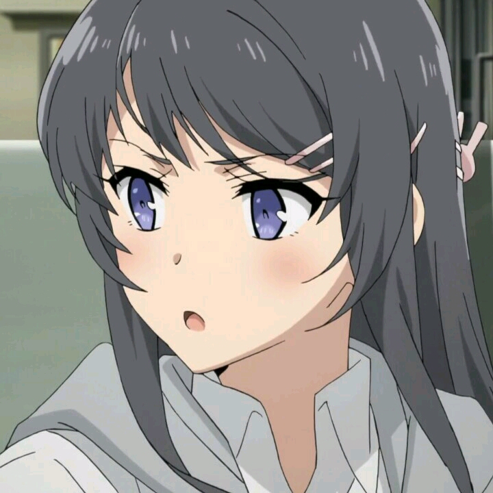 《青春猪头少年不会梦到兔女郎学姐》樱岛麻衣自截头像
