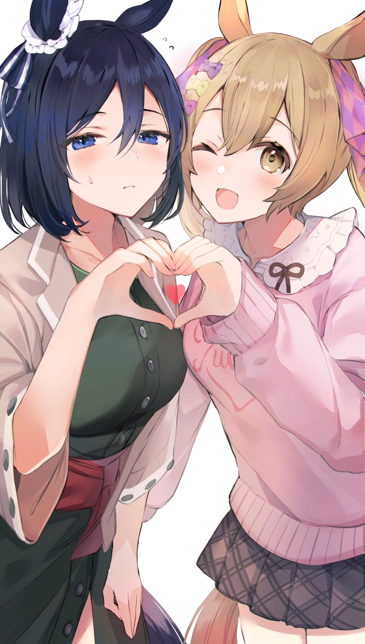 赛马娘四格中,与美浦波旁,无声铃鹿,艾尼斯风神,丸善斯基组成"马娘