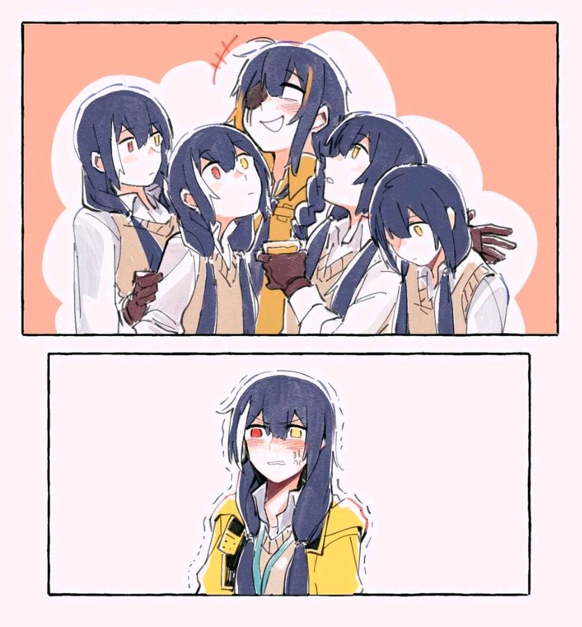 不要说ar15是搓衣板,不然会很惨!少女前线美图