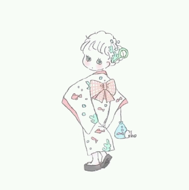 桜叶集(手绘头像 可爱 简笔画)